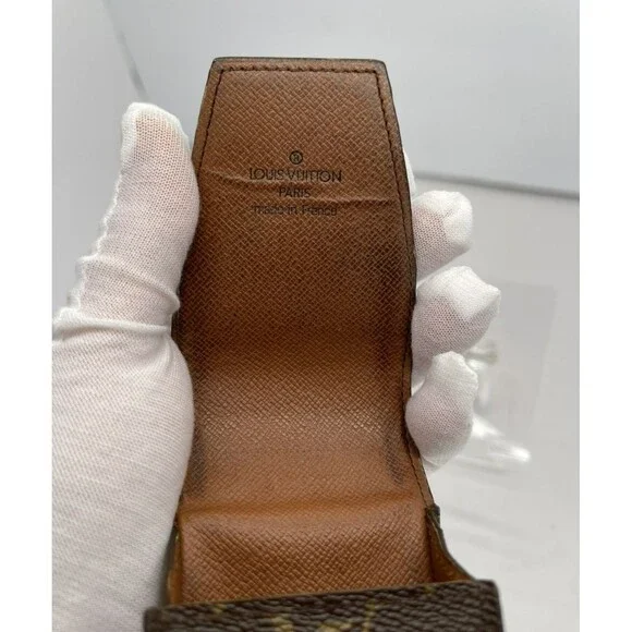 Authentic Louis Vuitton Brown Monogram Cigarette Tobacco Case Versatile case - Picture 5 of 15